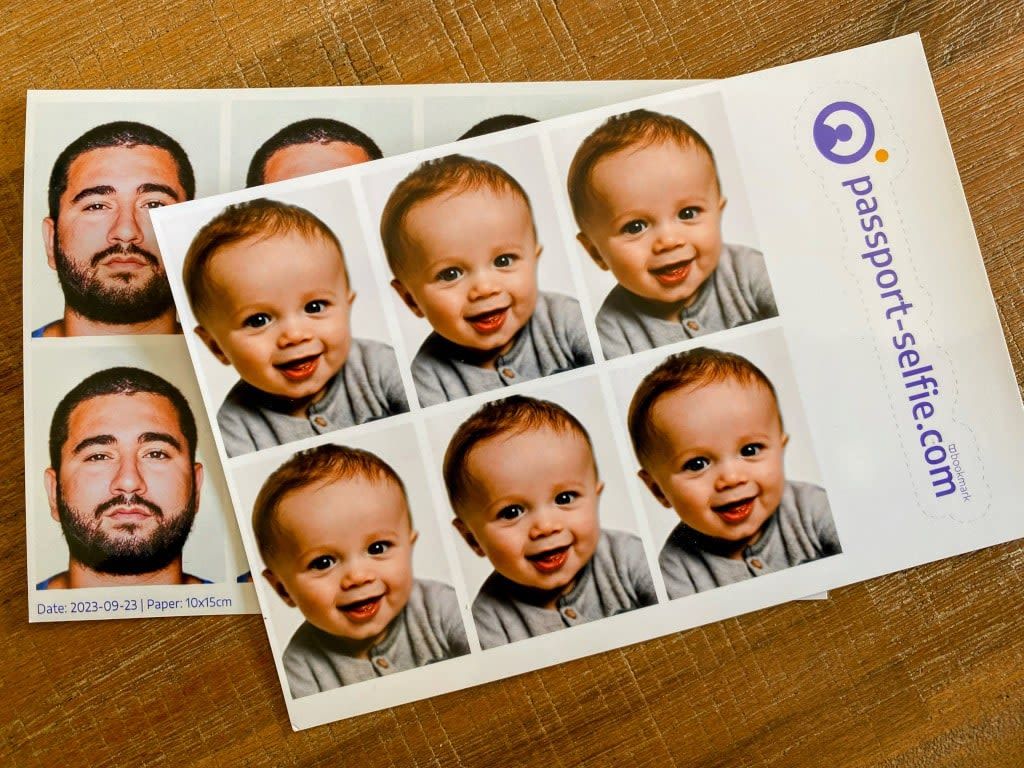 Passport selfies with Familink